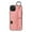 Pink, variant on for iPhone 15 Wallet Case with Card Holder, Hand Wrist Strap Loop Holder Kickstand, Finger Grip Ring Buckle PU Leather Double Buttons Shockproof Cover for iPhone 15, Black