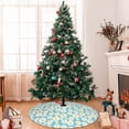 thumbnail image 7 of Sikiie Daisy Floral A 30-48 inches {designName} Print Christmas Tree Skirt Snowman Xmas Tree Skirt with Edge Christmas Decorations for Holiday Party48", 7 of 7