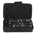 thumbnail image 3 of Graflsoa Bb Flat Clarinet with Black Bakelite Body, Silver Keys, and Accessories Including Case, Reed, and Cleaning Cloth, 3 of 7