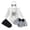 Black, variant on Dmsael Baby Girl Clothes Newborn Baby Girl My First Halloween Outfit Infant Ruffle Romper Bloomers Tutu Skirt Headband Socks 4Pcs Baby Girl First Halloween Outfit (Black,9-12 Months)