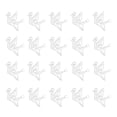 thumbnail image 1 of 100pcs Papel Grúa en forma de decoraciones para artesanías Pendientes Hollow-Out Pendientes, 1 of 5