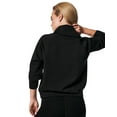 thumbnail image 2 of Spanx AirEssential Half Zip - 50346R (Very Black, L), 2 of 2