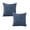 Blue, variant on 2-Pack Striped Corduroy Pillow Covers 18x18 - Rustic Boho Throw Pillowcases for Couch & Bed, Textured Lumbar Accent Cushion Covers - Farmhouse Living Room Decor