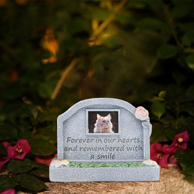 Monumento para Mascotas perfecl estatua conmemorativa impermeable para animales pequeños