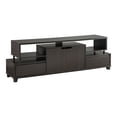 thumbnail image 5 of Furniture of America Eliana Wood Multi-Storage TV Stand in Cappuccino, 5 of 5