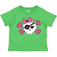thumbnail image 3 of Inktastic Girl Pirate Skull Valentine Girls Toddler T-Shirt, 3 of 5