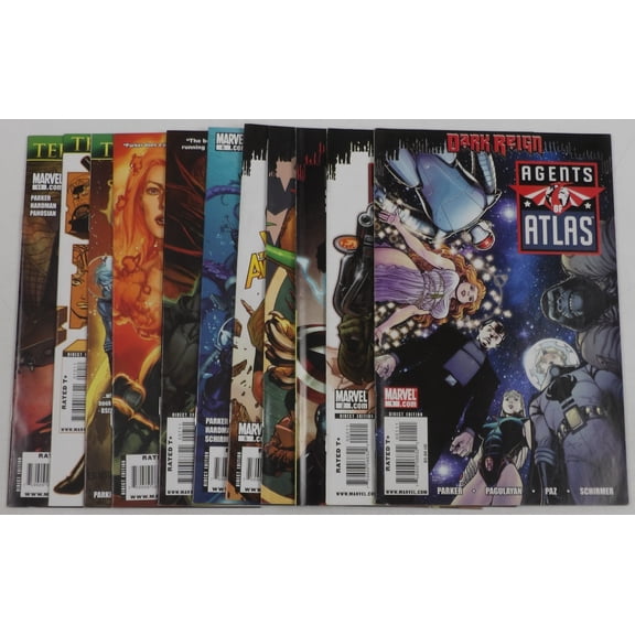 Agents of Atlas Vol. 2 #1-11 VF/NM complete series Namora ; Marvel