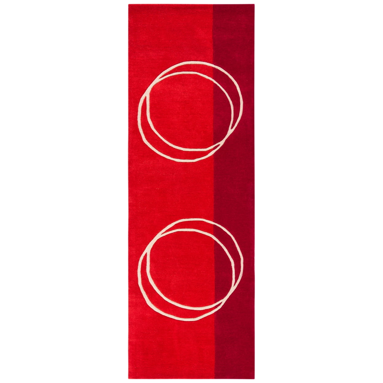 SAFAVIEH Rodeo Drive Malandra Geometric Wool Area Rug, Multi, 8' x 8' Square