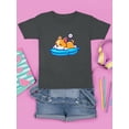 thumbnail image 3 of Cute Corgi Sleeping On Pillow T-Shirt Juniors -Image by Shutterstock,  Small, 3 of 4