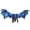 Blue, variant on Halloween Dragon Wings Costume Realistic Non-Woven Fabric Wings for Cosplay, Halloween, Theme Parties