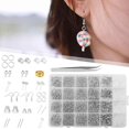 thumbnail image 5 of Hypoallergenic Earring Making , 2682Pcs Earring Supplies for Earring Making and Repairing with Tools -, 5 of 6