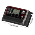 thumbnail image 4 of Solar Power Controller, Built-in Short Circuit Protection Support Dual Reverse Current Protection Photovoltaic Controller 5V Output Courtyard For Factory, 4 of 8