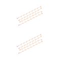 thumbnail image 4 of Youkk Women Stars Sunglasses Chain Eyeglasses Neck Strap Glasses Holder Rope NEW MA gold 2Set, 4 of 6