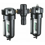 Speedaire Filter/Regulator/Lubricator,3pcs,275 cfm 4ZM01