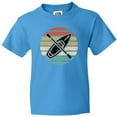 thumbnail image 3 of Inktastic Kayaking Retro Kayak Boating Youth T-Shirt, 3 of 5
