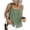 Bean Green, variant on PRETTYGARDEN Womens Tank Tops Summer Button Down Shirts Embroidered Eyelet Dressy Casual Blouses Beach Vacation Clothes