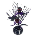 thumbnail image 2 of AURIGATE Mini Halloween Tree, Black Gothic Tabletop Bat Tree with Spiderweb for Home Mantel Decor, 2 of 6