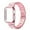 Pink, variant on Antank Apple Watch Band Metal Diamond Strap with Case for iWatch Series 7 45mm Women Stainless Steel Bracelet