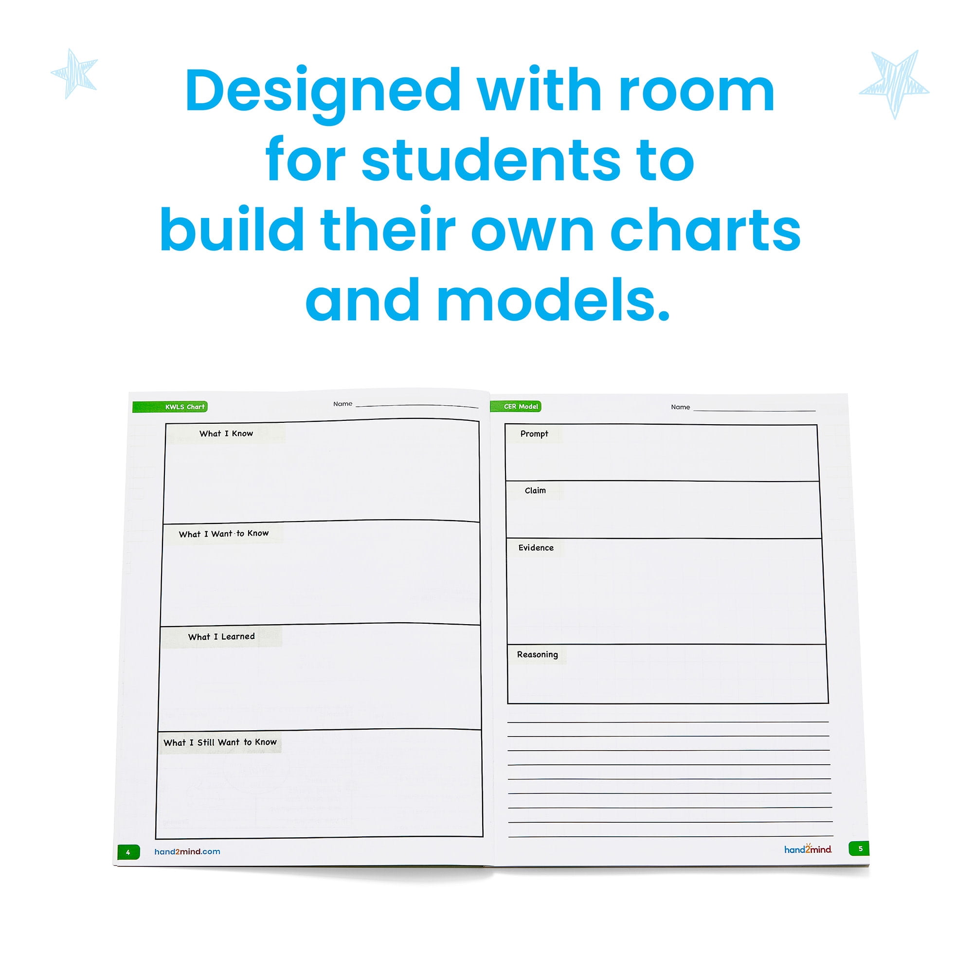 hand2mind Scientific Reasoning Notebook, Grades 3-5