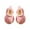 Pink, variant on IROINNID Toddler Boys Girls Slip-on Plush Warm Slipper Thick Soft EVA Sole Comfortable Home Slippers, Size 18M-10Y