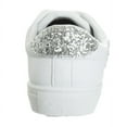 thumbnail image 4 of Kensie Girl Casual Sneakers (Little Kid sizes) - White Silver, 4, 4 of 7