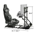 thumbnail image 4 of Enhanced Racing Wheel Cockpit for Fanatec, PXN, Thrustmaster, Logitech Simulators, Excluding Handbrake and Pedals, 4 of 7