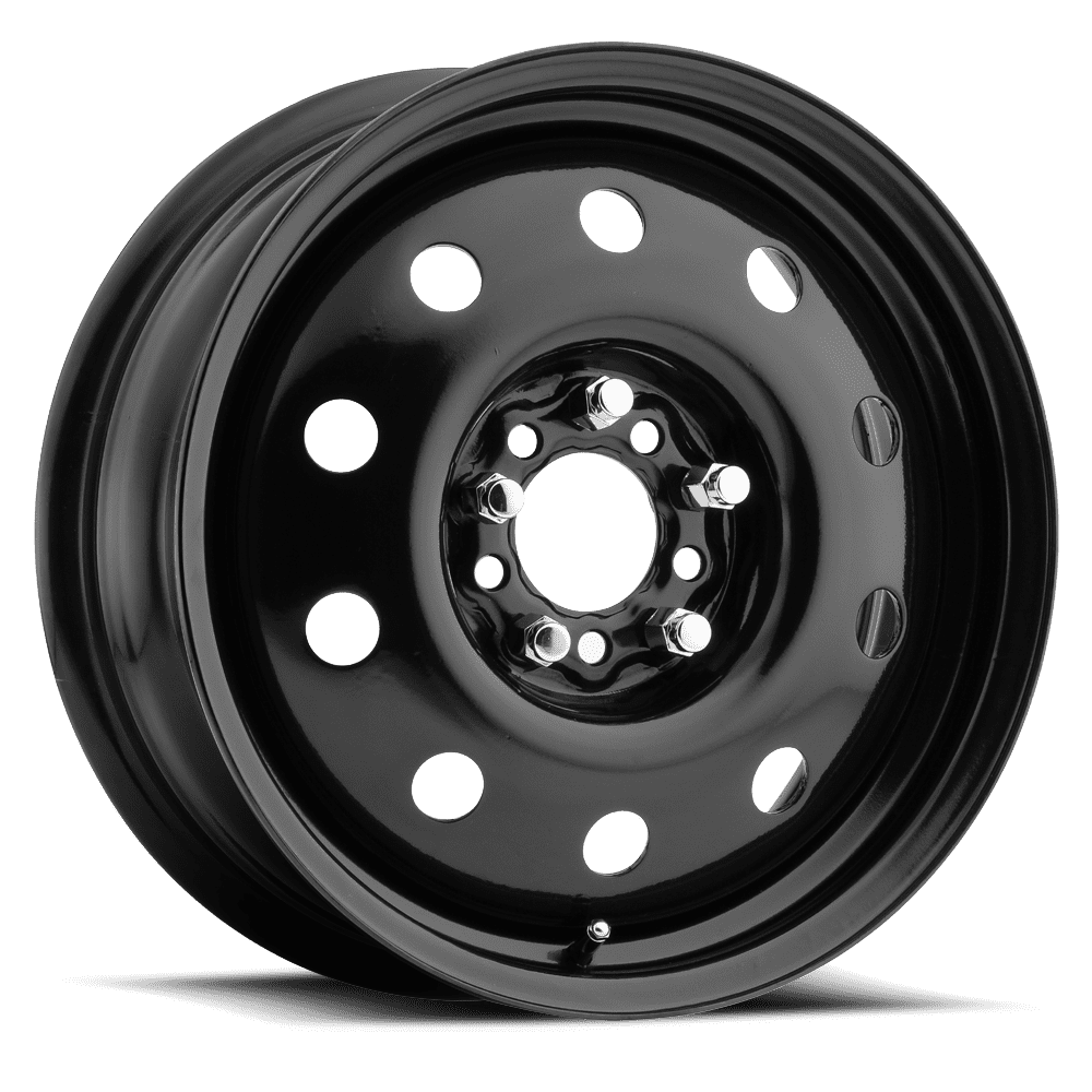 Allied 83B-771435 17X7 5X108 / 5X4.50 (35) AWC 83B FWD Black Mod (HB 72)  Steel Wheel - Walmart.com