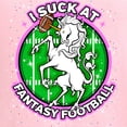 thumbnail image 3 of CafePress - I Suck At Fantasy Football Unic - Women's Nightshirt, 3 of 4