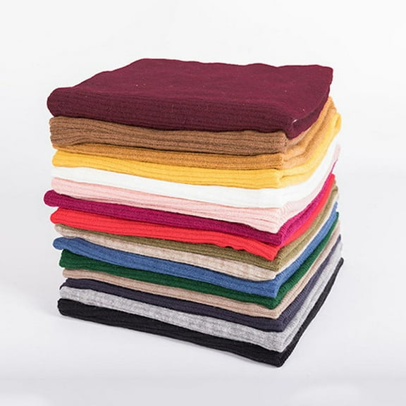 Homoyoyo 3-Pack Artificial Wool Neckerchief Scarves Soft Warm Winter Neck Wraps for Men and Women