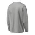 thumbnail image 6 of Jalioing Boys Long Sleeve Athletic Shirts Solid Color Breathable Quick Dry Sport T Shirt Big Boys Lightweight Activewear, 6 of 8