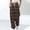 Army Green, variant on Striped Women Sweatpants Joggers Brown Casual Elastic Waist Taper Pants Loose Drawstring Adjustable Width Pants