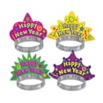 thumbnail image 2 of Club Pack of 50 Color-Brite "Happy New Years" Legacy Party Favor Tiaras, 2 of 2