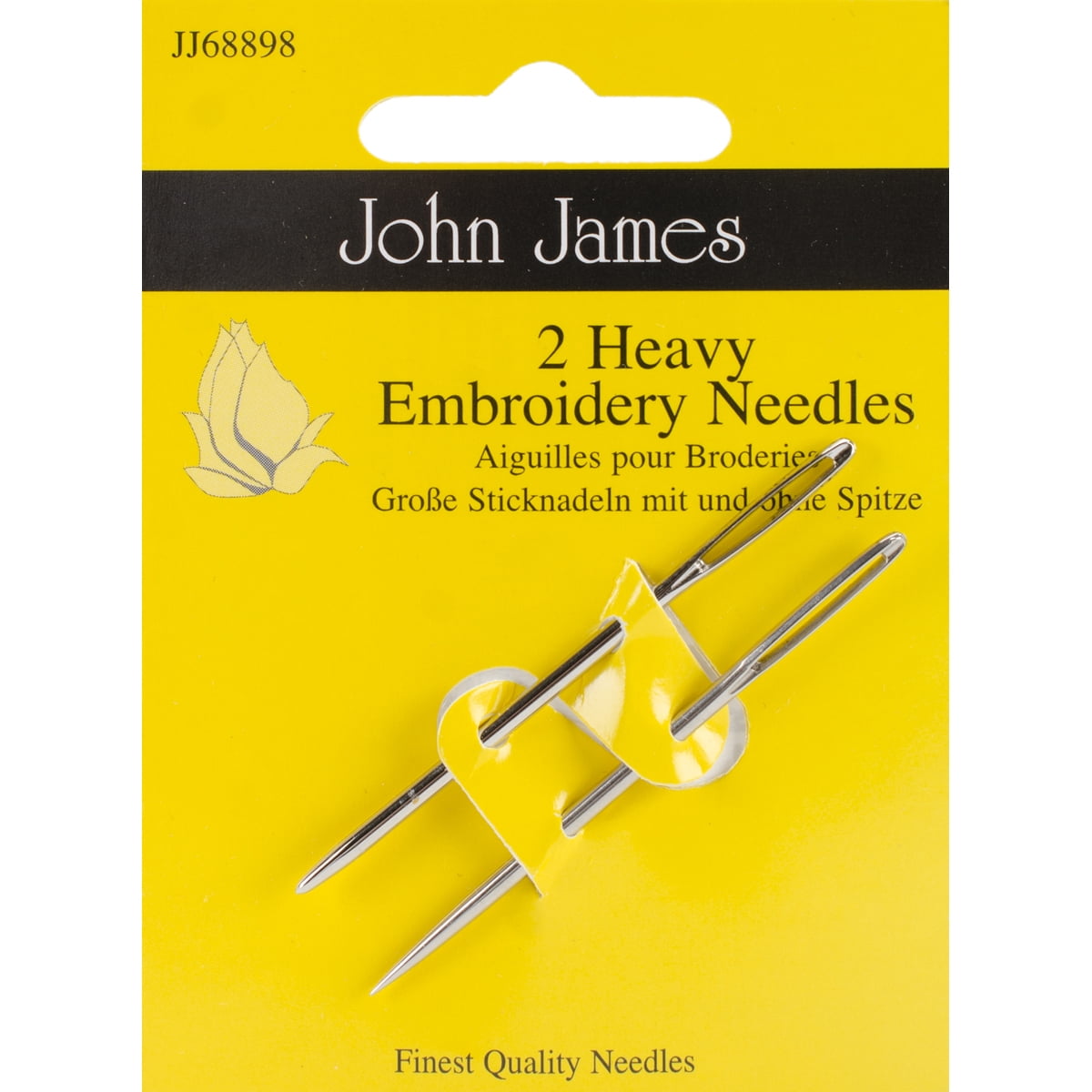 JJ105-15 John James Beading Hand Needles-Size 15 8/Pkg