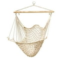 thumbnail image 2 of Zimtown Hanging Swing Cotton Hammock Chair Rope Patio Porch Garden, 2 of 10