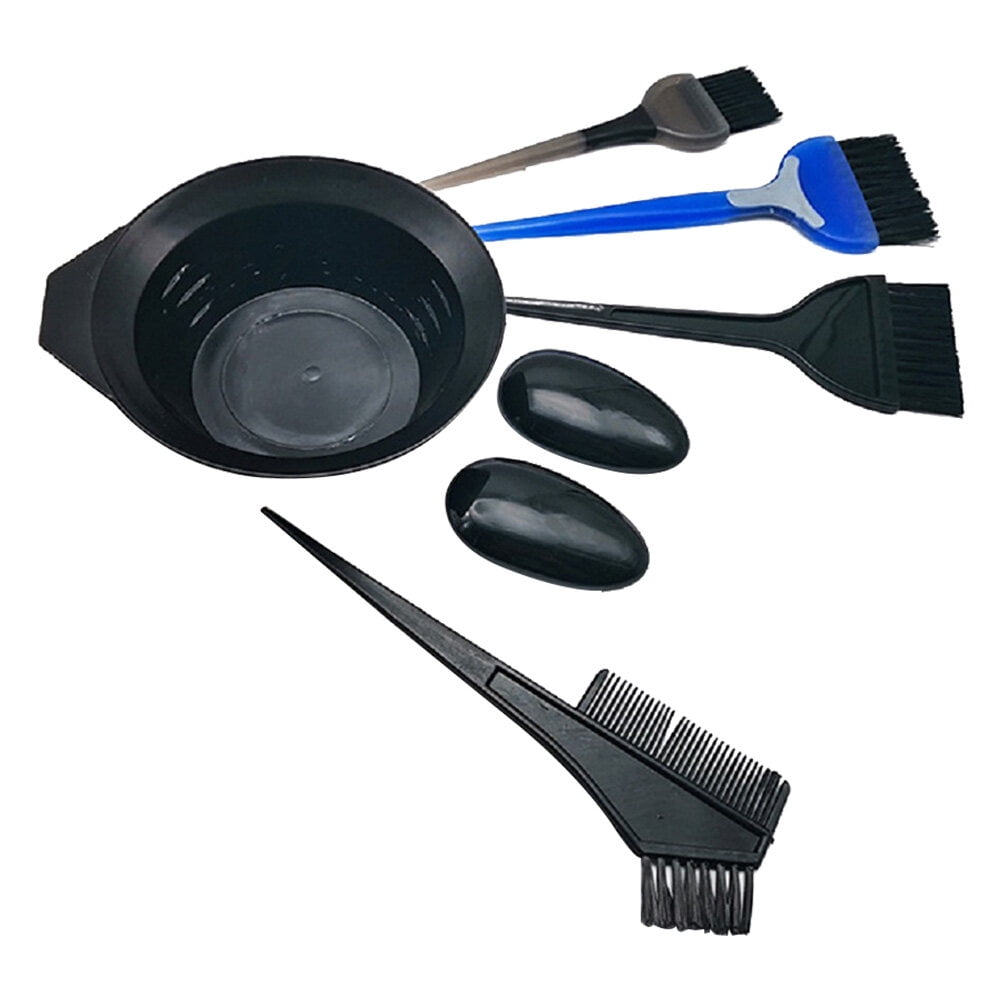 Homemaxs 7Pcs Practical Hair Dye Tool Kit Complete Hair Coloring Set