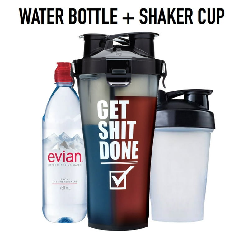 20oz Shaker Bottle – Hydracup Dual Shaker