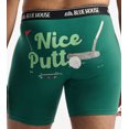thumbnail image 3 of Little Blue House Men's Funny Boxer Briefs, Nice Putt, Small, 3 of 5