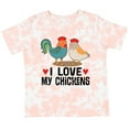 thumbnail image 3 of Inktastic Chicken Farmer I Love My Chickens Boys or Girls Toddler T-Shirt, 3 of 5