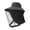Black, variant on Dark Grey Dark Gray Mosquito Net Hat For Outdoor Protection And Sun Shade