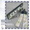 thumbnail image 3 of LYM-Phone Case For Nokia C300 4G, Fashion Design Wrist Strap Back Cover Panda Ring Waterproof Silicone Soft case Phone Holder Durable Wristband Kickstand Lanyard Shockproof Anti-dust, 3 of 9
