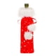 thumbnail image 2 of Teissuly Christmas Decor Wine Bottle Cover Set Plush Coat Dress Toppers Decorative for Christmas Wedding Birthday Holiday Dining Table Decor Teissuly WER202310164706, 2 of 5