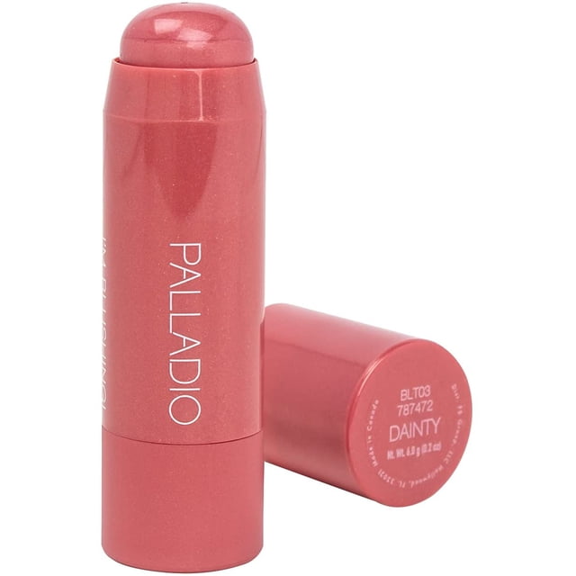 Palladio I'm Blushing 2-in-1 Cheek and Lip Tint, Dainty Palladio Palladio Blush para mejillas y labios