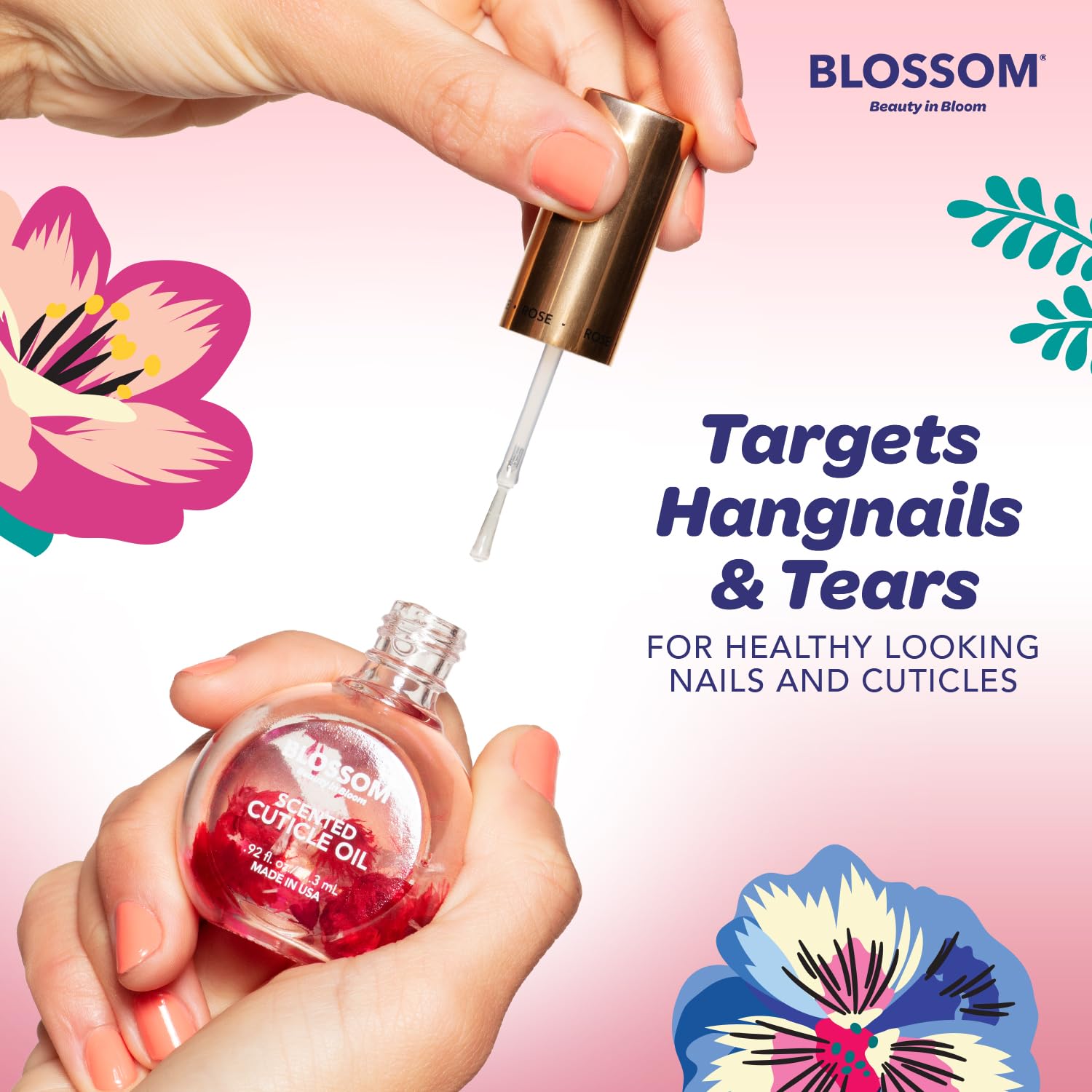 Blossom Rose Scented Cuticle Oil photo 6