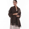 thumbnail image 4 of RIIQIICHY Women Scarf Winter Pashmina Shawls Wraps for Evening Dresses Wedding Shawl Large Warm Scarves, 4 of 5