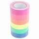 thumbnail image 4 of 6Pcs Cotton Tape Comfortably Touch Breathable High Toughness Light Weight Colored Masking Tape for Quilting Stitching, 4 of 5