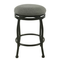 HomePop 24" Swivel Counter Stool, Multiple Colors