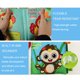 thumbnail image 4 of Libros de tela para bebés con diseño de dibujos animados Libros lavables para bebés de 0 a 3 años Juguetes educativos de aprendizaje temprano Advancent WJ4115-01, 4 of 7