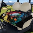 thumbnail image 3 of Yuyamidu Colorful Golf Ball Golf Cart Seat Covers Universal Golf Carts Seat Blanket Soft Club Car Seat Towel Covers Comfortable and Breathable, 3 of 8