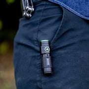 LitezAll Rechargeable 190-Lumen Ultac OG Soft Touch Flashlight, Rechargeable Emergency Light with Hybrid Beam