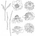thumbnail image 2 of Tim Holtz Cling Stamps 7"X8.5"-Flower Garden - CMS-215, 2 of 2